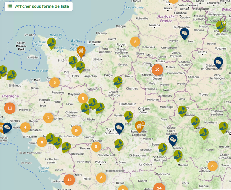 Une carte collaborative pour valoriser les professionnels et les formations de qualité